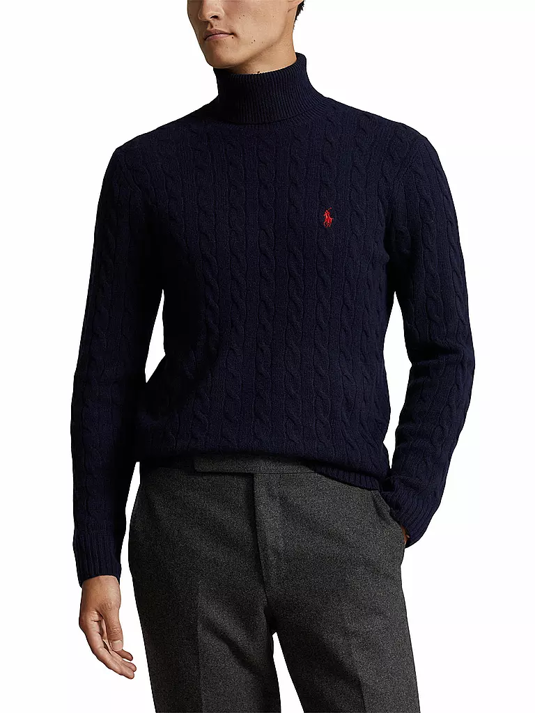 POLO RALPH LAUREN | Rollkragenpullover | Bleu foncé