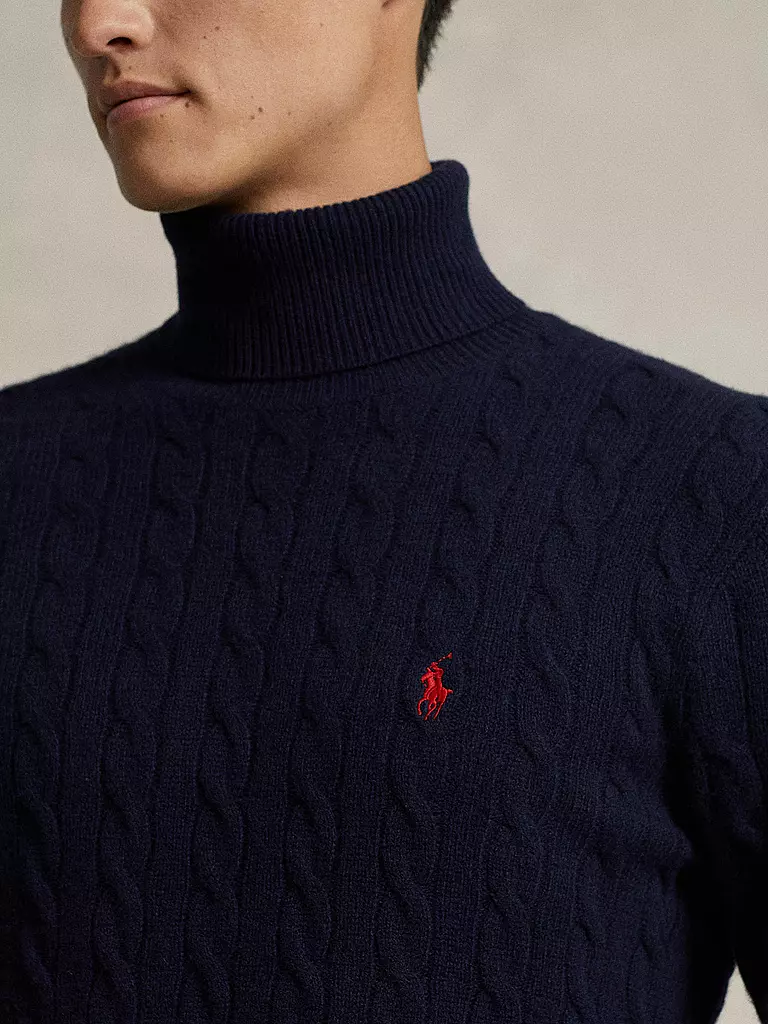 POLO RALPH LAUREN | Rollkragenpullover | Bleu foncé