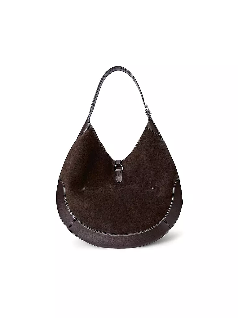 POLO RALPH LAUREN | Sac en cuir - Sac bandoulière ID KOLLEKTION Medium | Marron