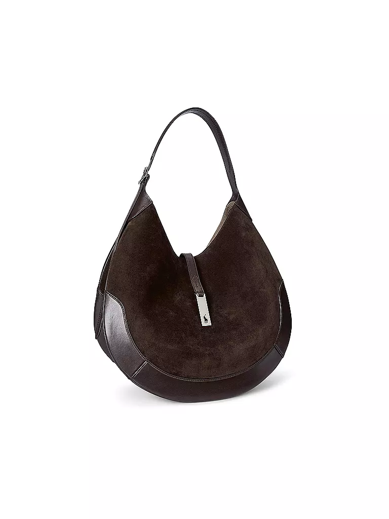 POLO RALPH LAUREN | Sac en cuir - Sac bandoulière ID KOLLEKTION Medium | Marron