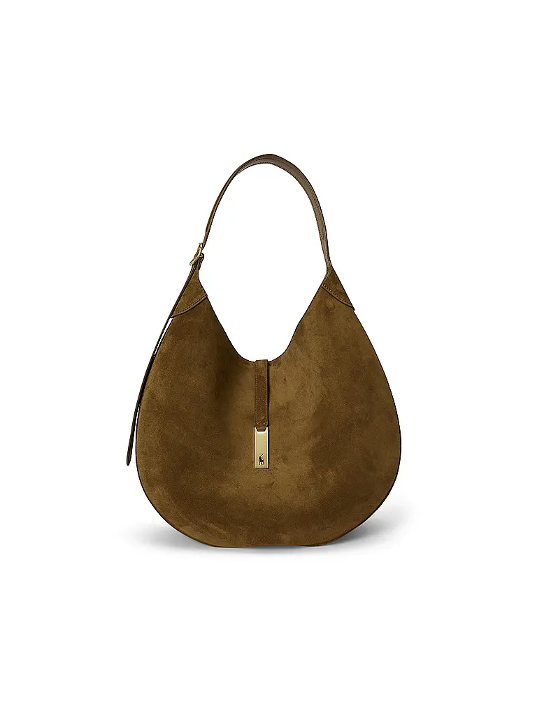 POLO RALPH LAUREN | Sac en cuir - Sac bandoulière moyen | Marron