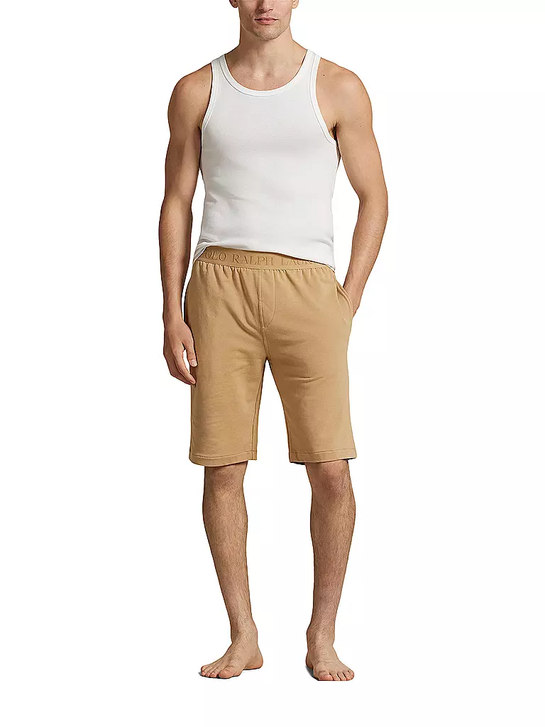 POLO RALPH LAUREN | Short de détente coupe slim | camel