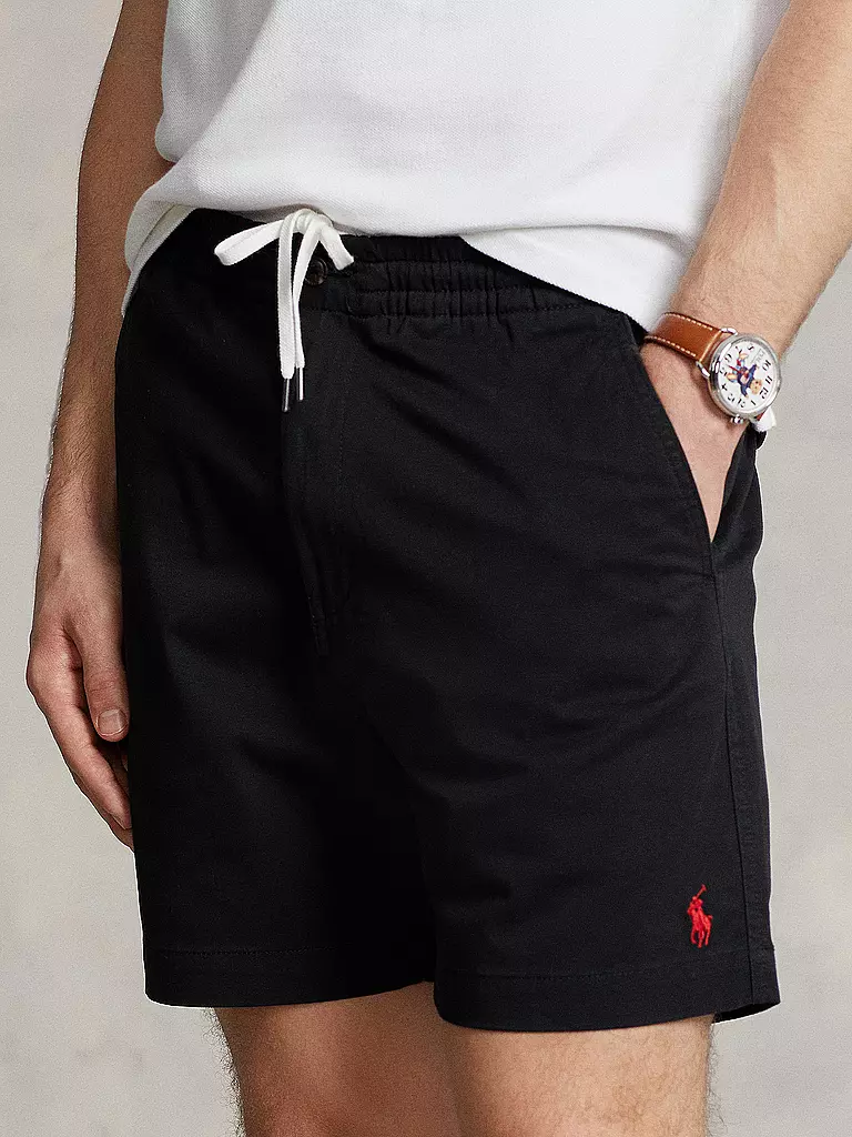 POLO RALPH LAUREN | Shorts Classic Fit PREPSTER | Noir