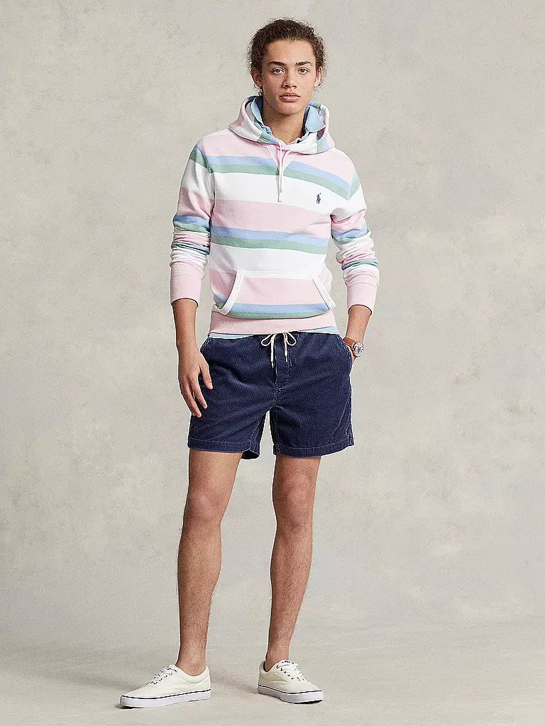 POLO RALPH LAUREN | Shorts en velours côtelé | Bleu foncé