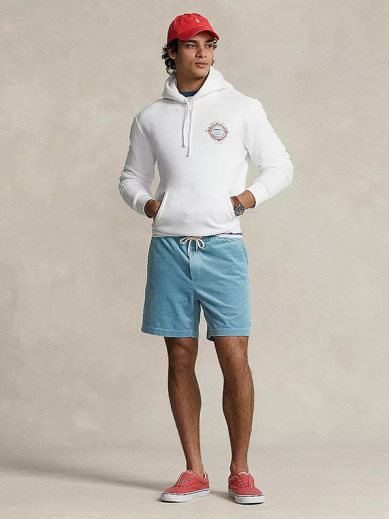 POLO RALPH LAUREN | Shorts en velours côtelé | Bleu clair