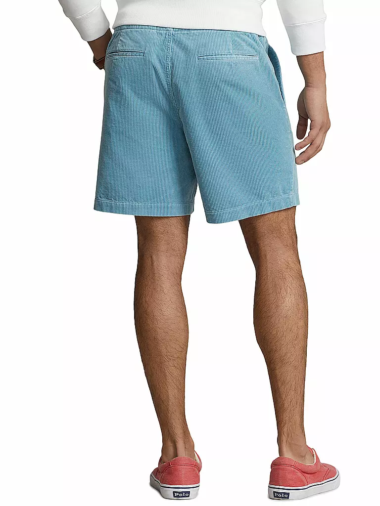 POLO RALPH LAUREN | Shorts en velours côtelé | Bleu clair