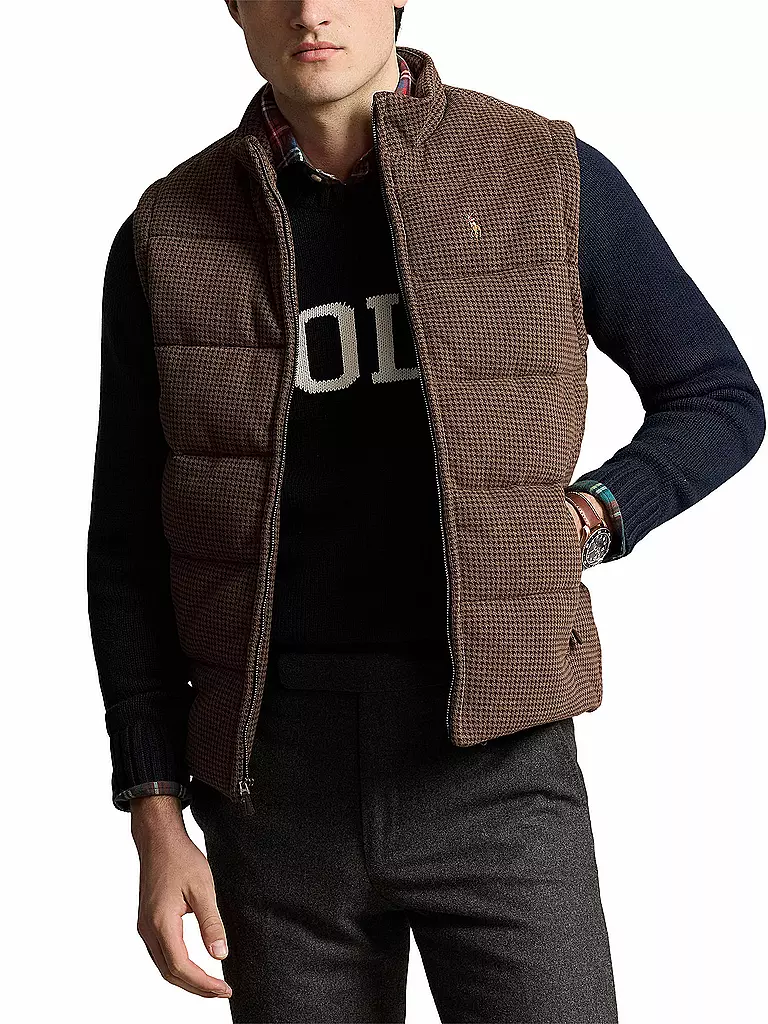 POLO RALPH LAUREN | Steppgilet | Marron clair