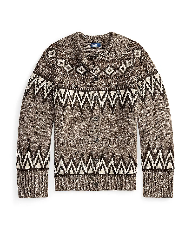 POLO RALPH LAUREN | Strickjacke | Marron clair