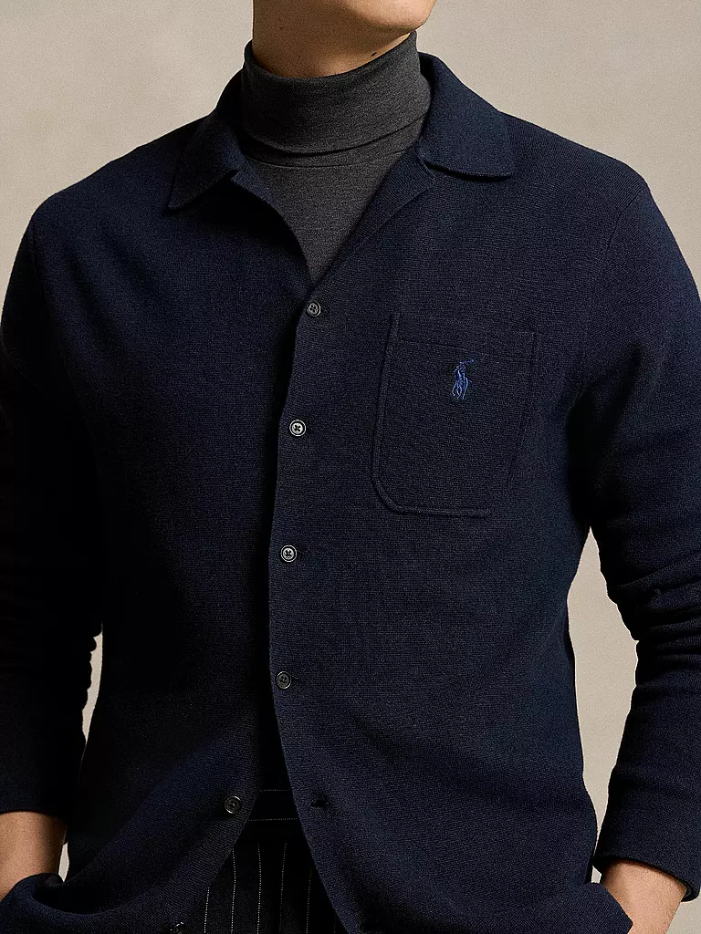 POLO RALPH LAUREN | Strickjacke | Bleu foncé