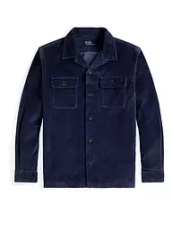 POLO RALPH LAUREN | Surchemise en velours côtelé | Bleu foncé