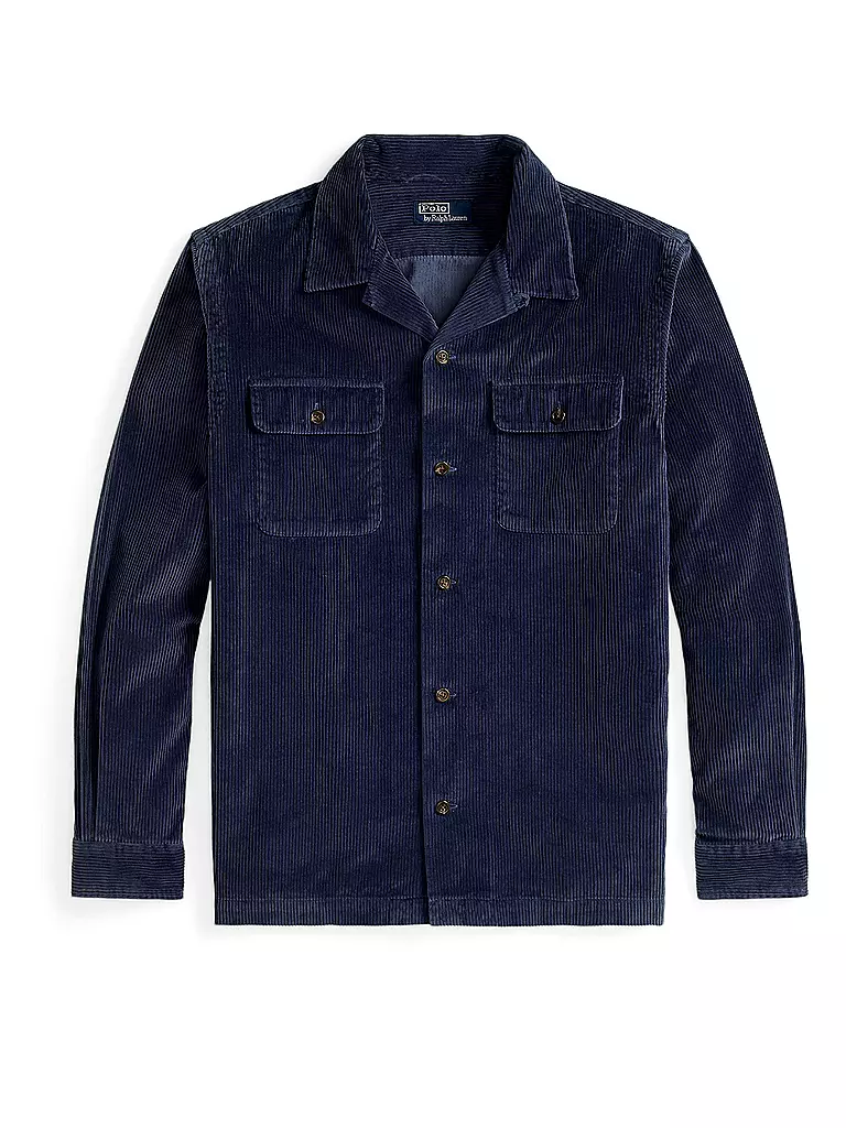 POLO RALPH LAUREN | Surchemise en velours côtelé | dunkelblau
