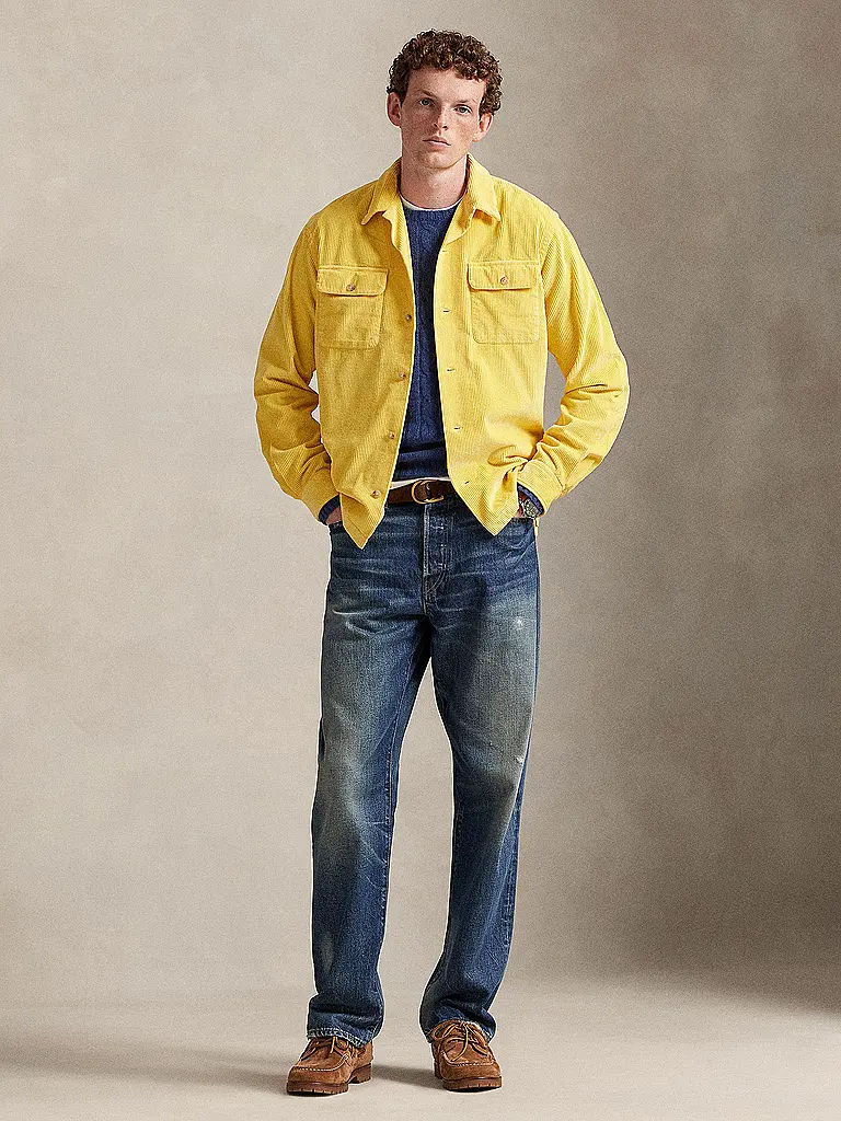 POLO RALPH LAUREN | Surchemise en velours côtelé | gelb