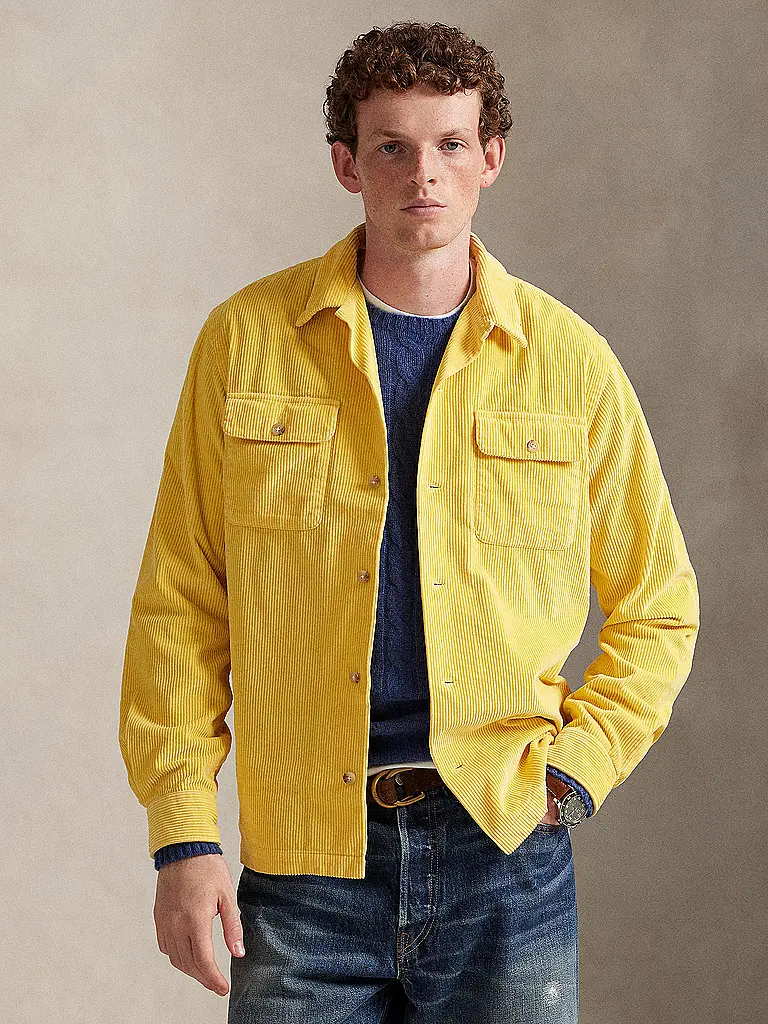POLO RALPH LAUREN | Surchemise en velours côtelé | gelb