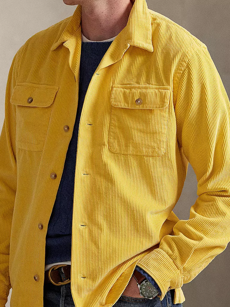 POLO RALPH LAUREN | Surchemise en velours côtelé | gelb