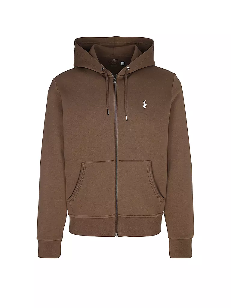POLO RALPH LAUREN | Sweat-shirt zippé à capuche | Marron