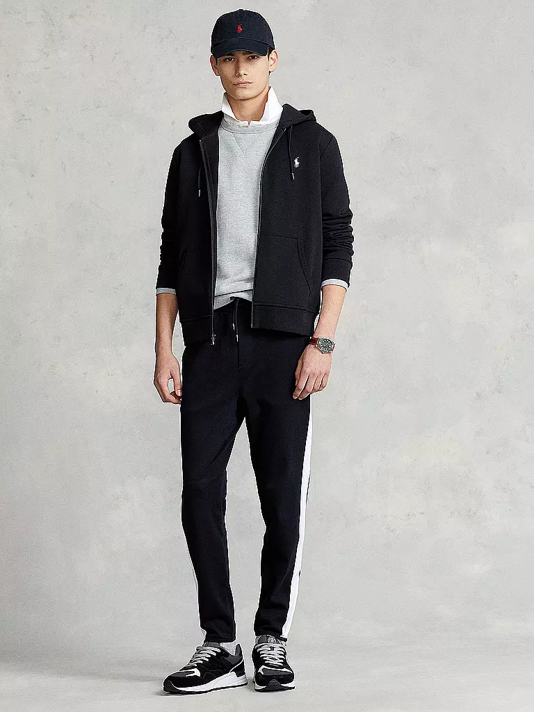POLO RALPH LAUREN | Sweat-shirt zippé | schwarz
