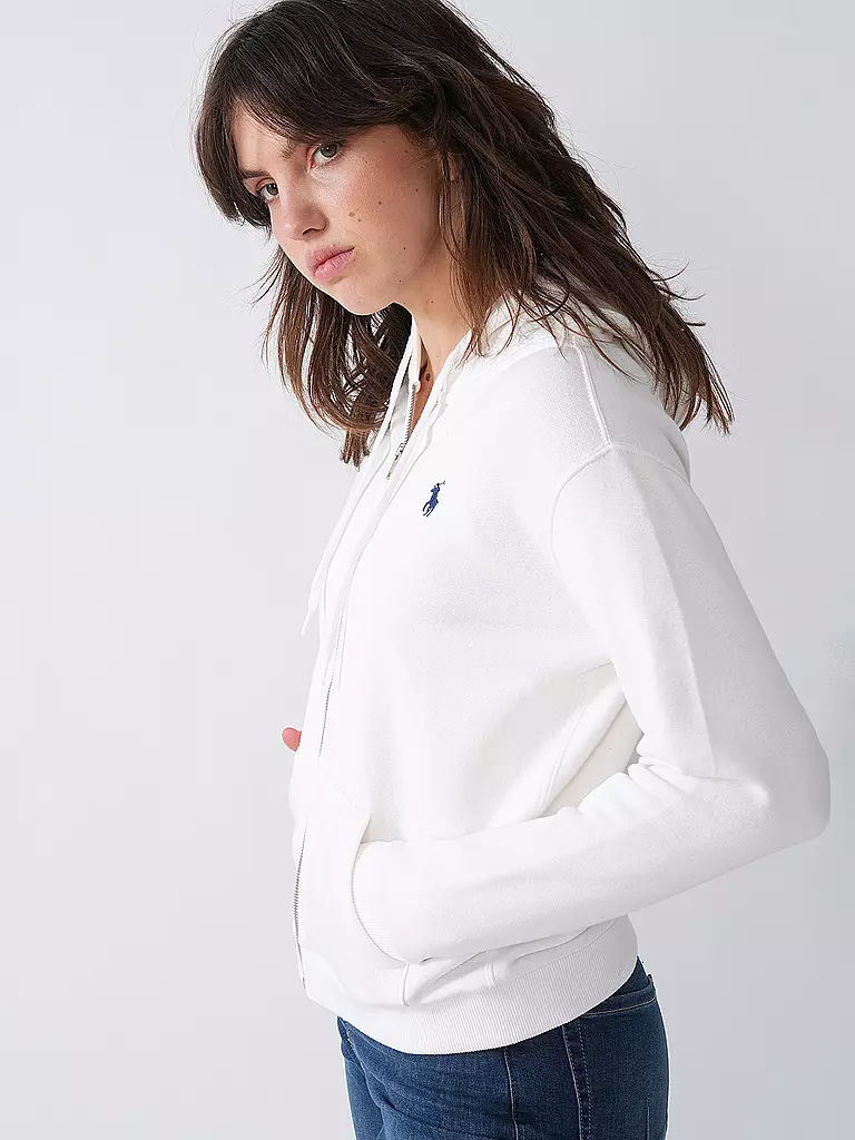 POLO RALPH LAUREN | Sweat-shirt zippé | weiss