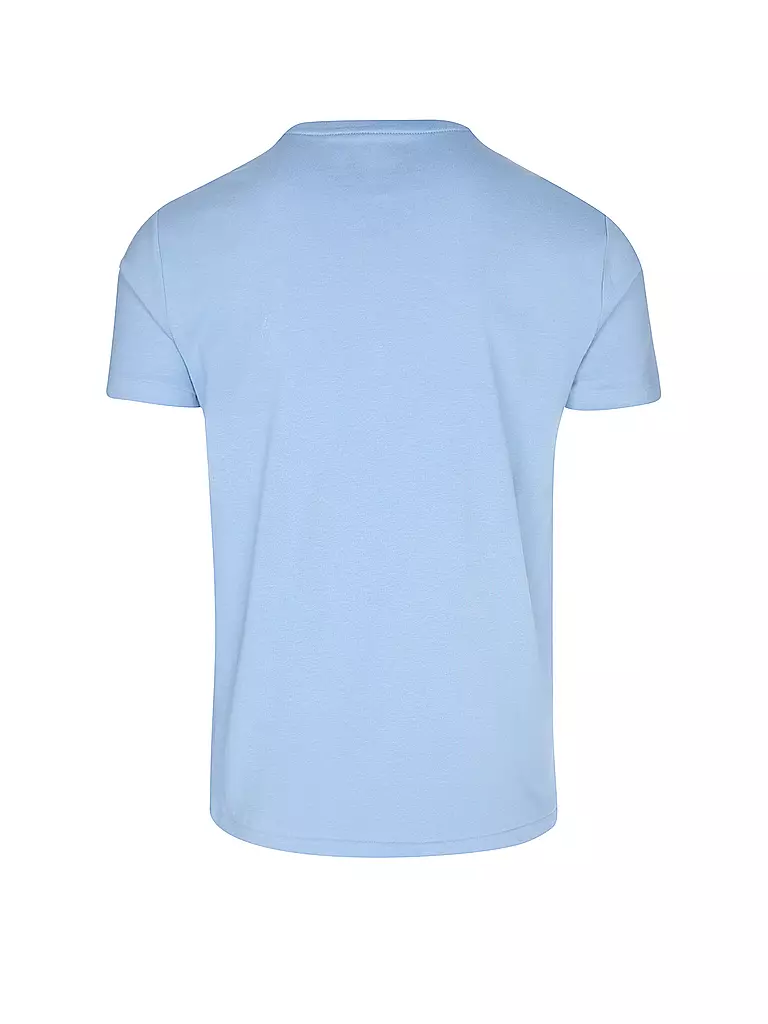 POLO RALPH LAUREN | T Shirt Custom Slim Fit | hellblau