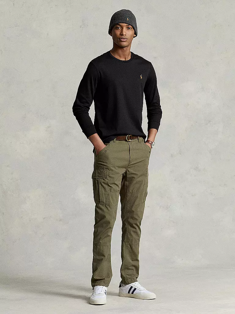 POLO RALPH LAUREN | T-shirt à manches longues | schwarz