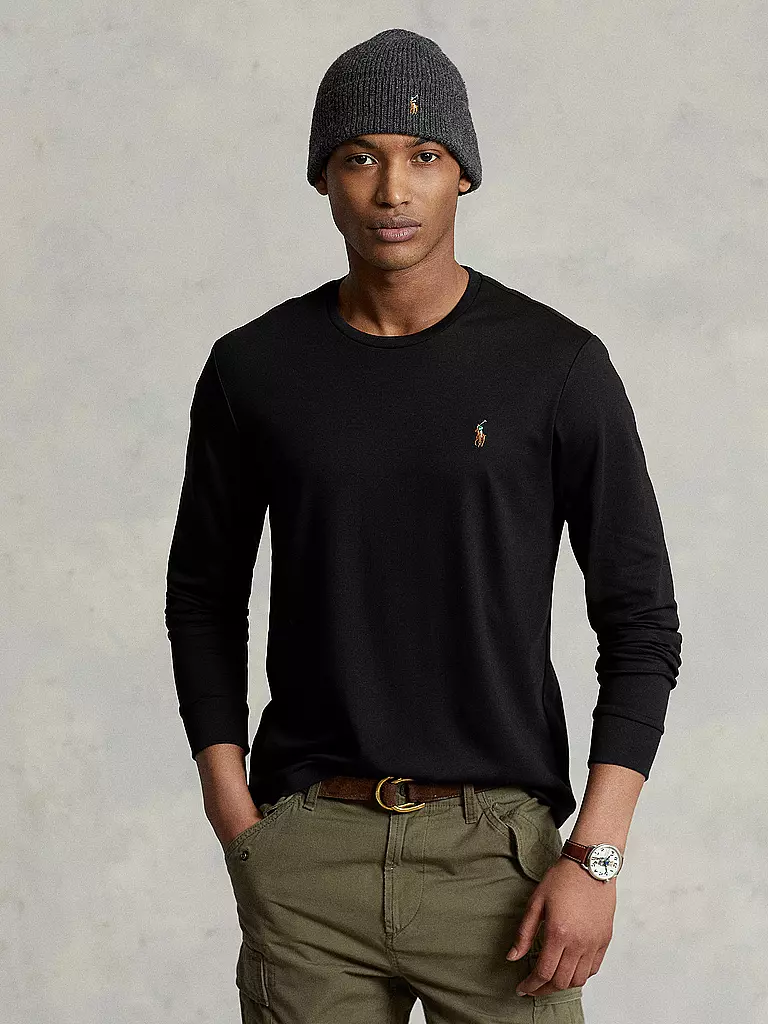 POLO RALPH LAUREN | T-shirt à manches longues | schwarz
