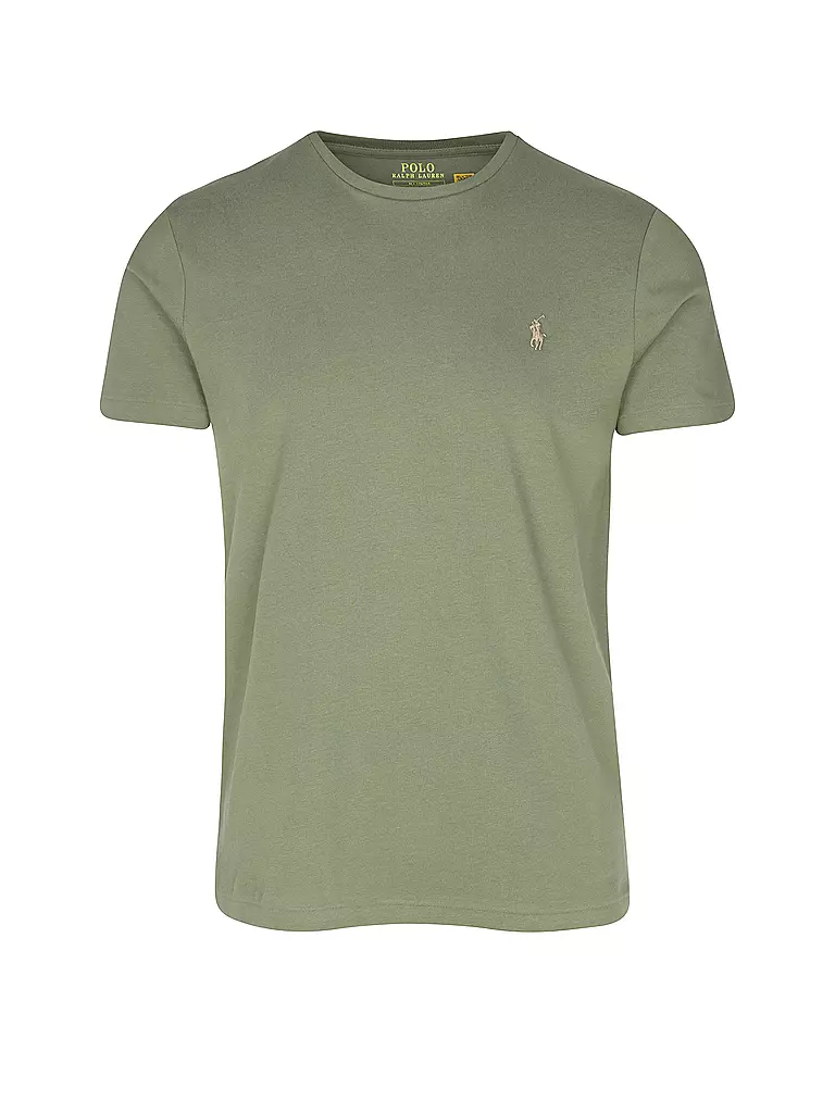POLO RALPH LAUREN | T-shirt Coupe Slim Customisée | olive