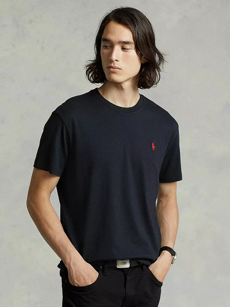 POLO RALPH LAUREN | T-shirt coupe slim personnalisée | schwarz