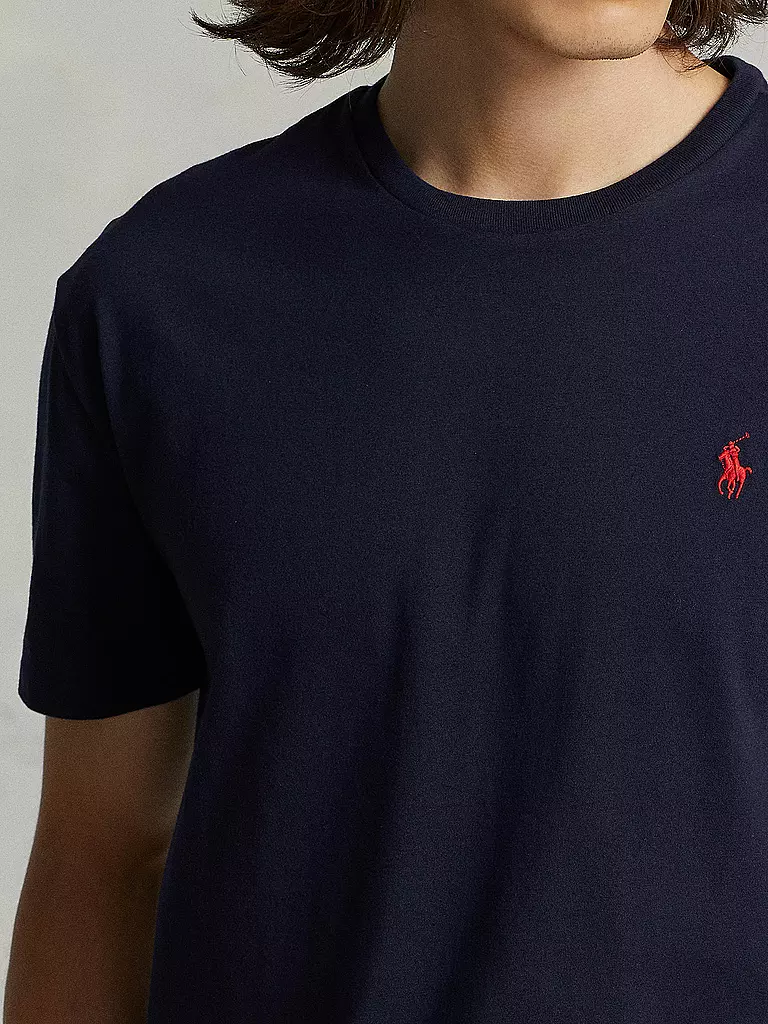 POLO RALPH LAUREN | T-shirt coupe slim personnalisée | dunkelblau