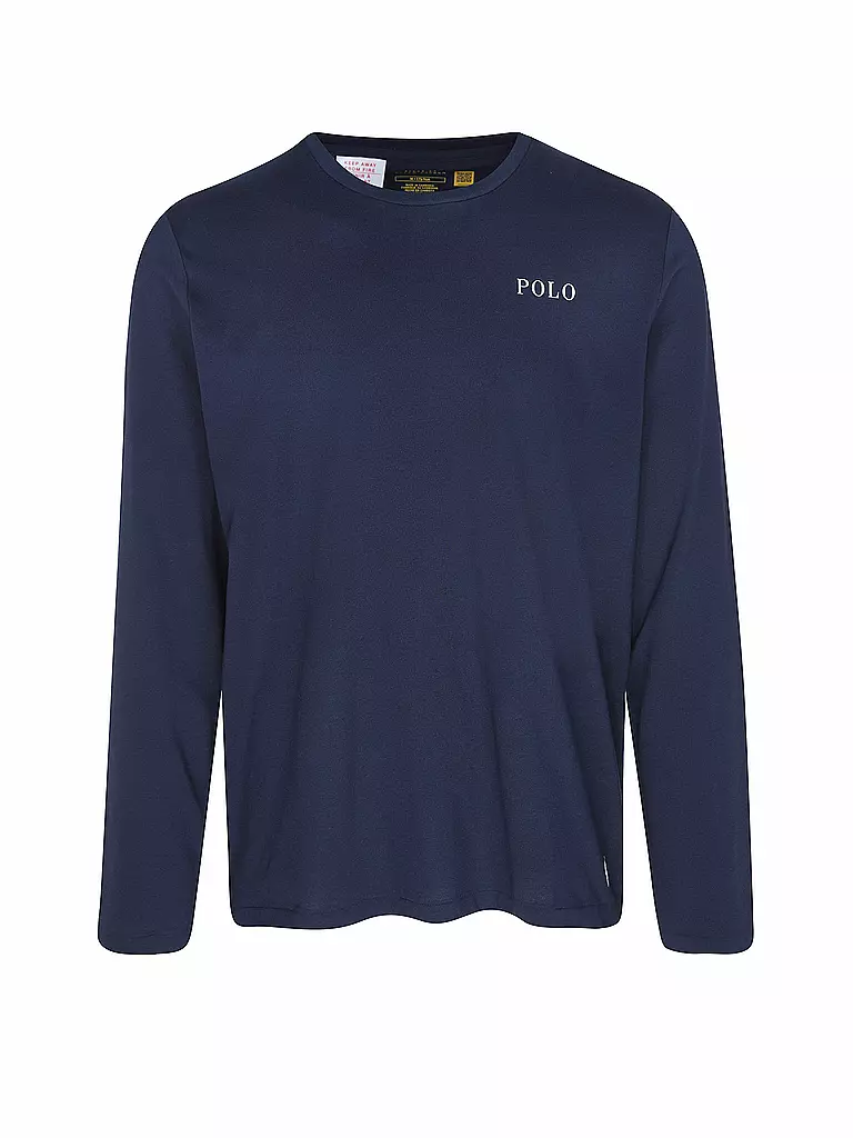 POLO RALPH LAUREN | T-shirt de pyjama à manches longues | blau