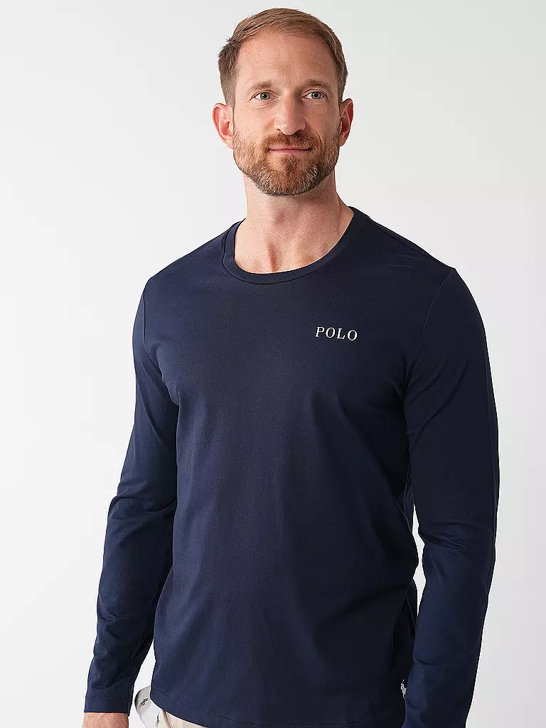 POLO RALPH LAUREN | T-shirt de pyjama à manches longues | blau