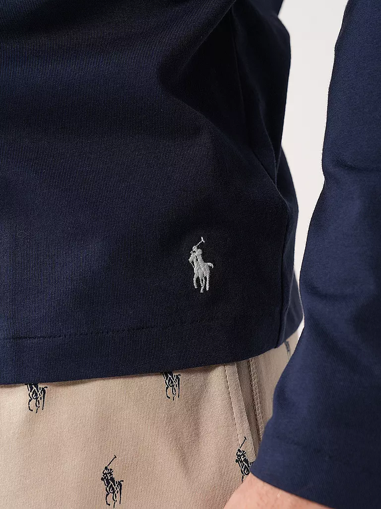 POLO RALPH LAUREN | T-shirt de pyjama à manches longues | blau