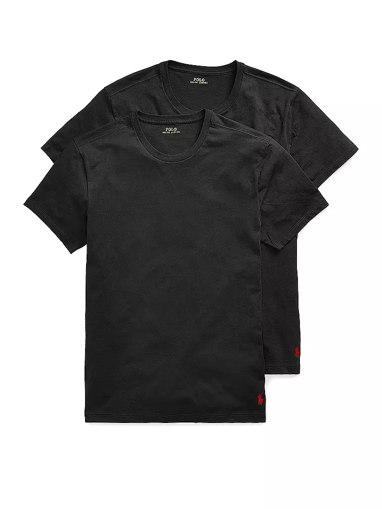 POLO RALPH LAUREN | T-shirt de pyjama lot de 2 noir | Noir