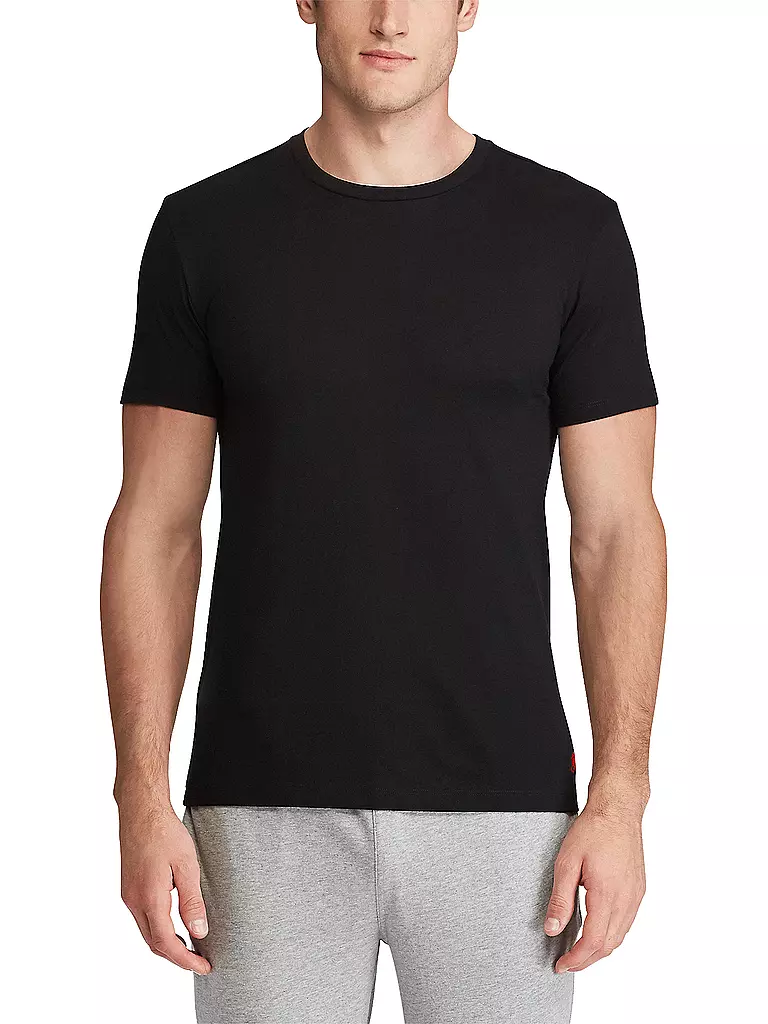 POLO RALPH LAUREN | T-shirt de pyjama lot de 2 noir | Noir