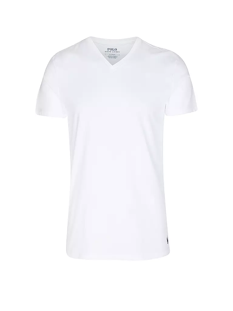 POLO RALPH LAUREN | T-shirt lot de 3 blanc gris noir | weiss