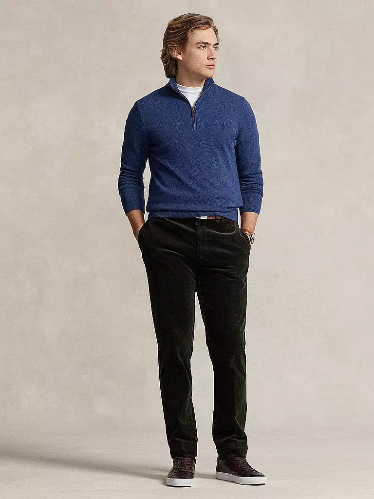POLO RALPH LAUREN | Troyer Pullover Regular Fit | Bleu