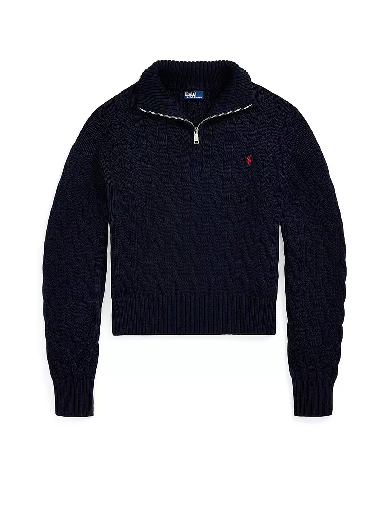 POLO RALPH LAUREN | Troyer Pullover | Bleu foncé