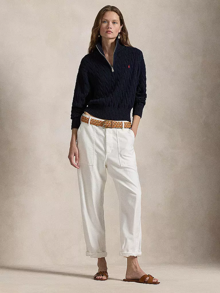 POLO RALPH LAUREN | Troyer Pullover | Bleu foncé