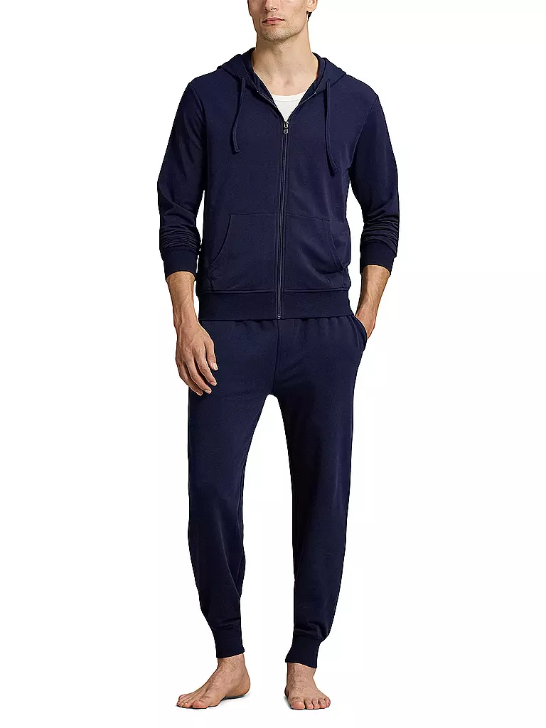 POLO RALPH LAUREN | Veste de survêtement à capuche Loungewear | Bleu