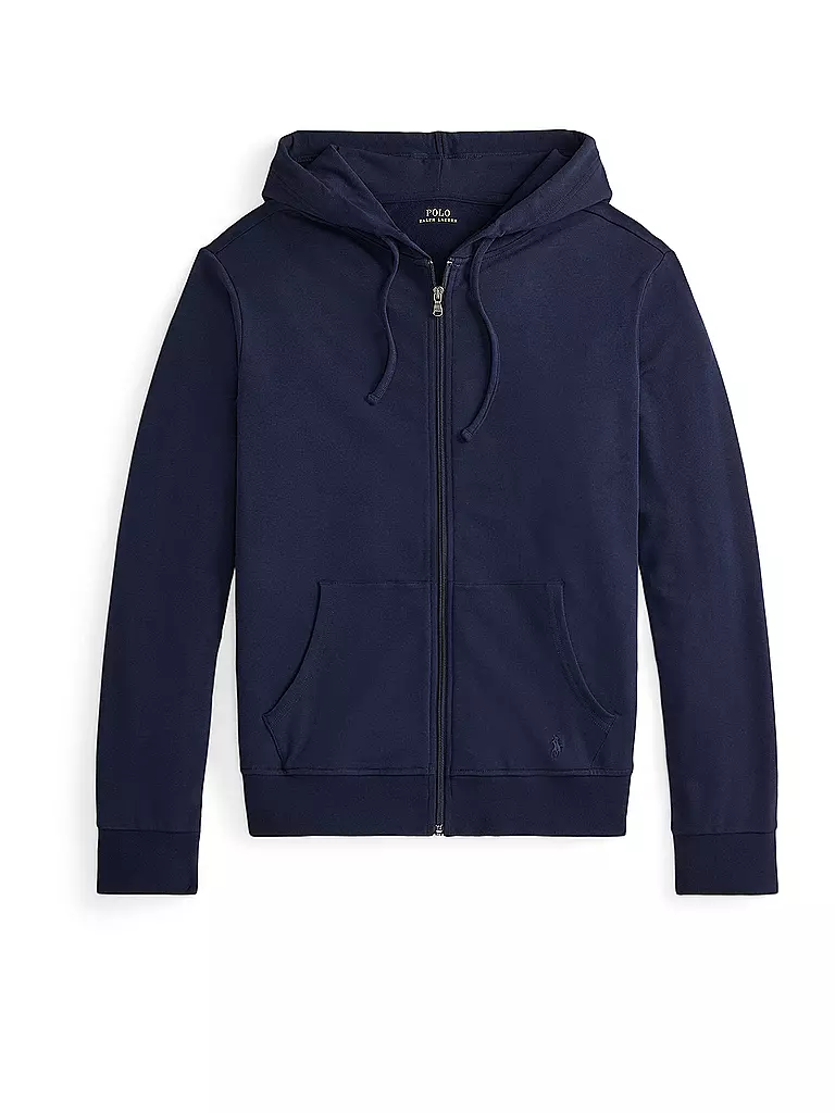 POLO RALPH LAUREN | Veste de survêtement à capuche Loungewear | Bleu
