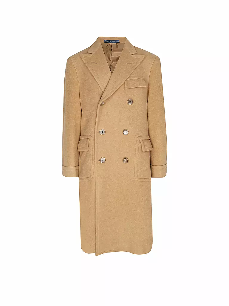 POLO RALPH LAUREN | Wollmantel  | Camel