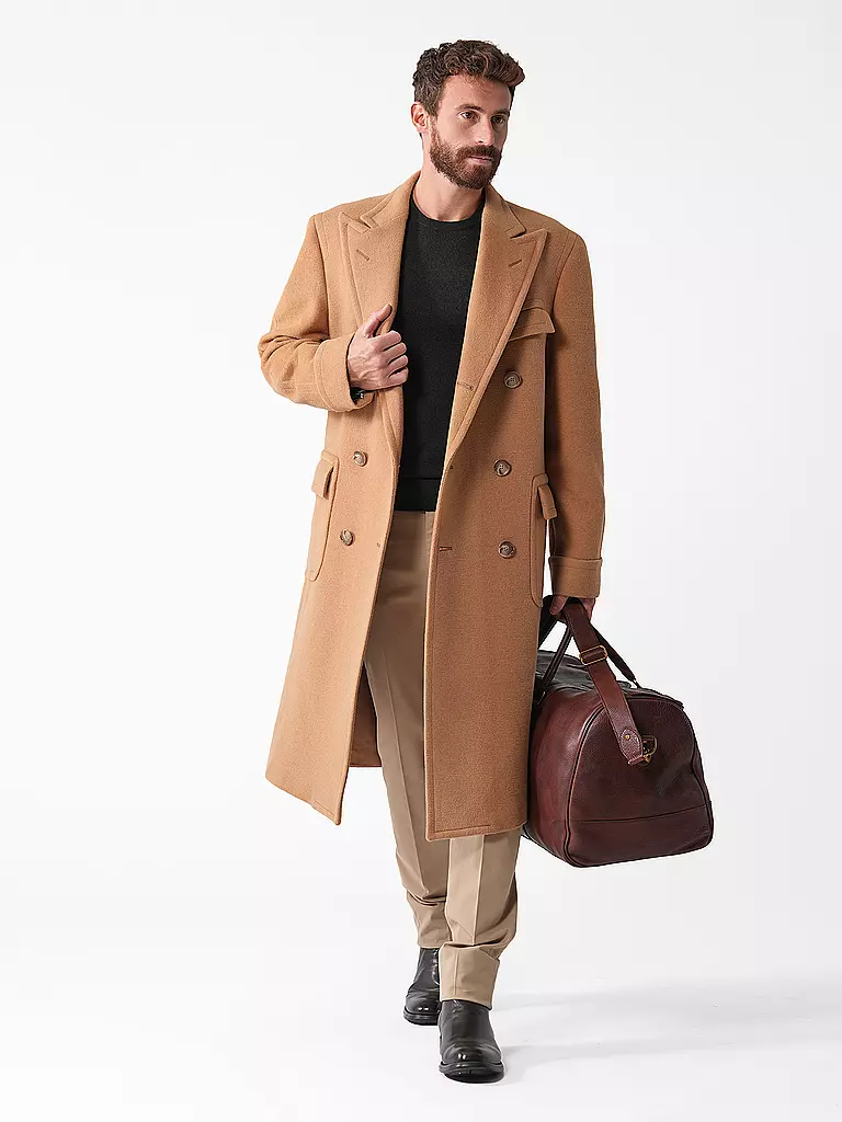 POLO RALPH LAUREN | Wollmantel  | Camel