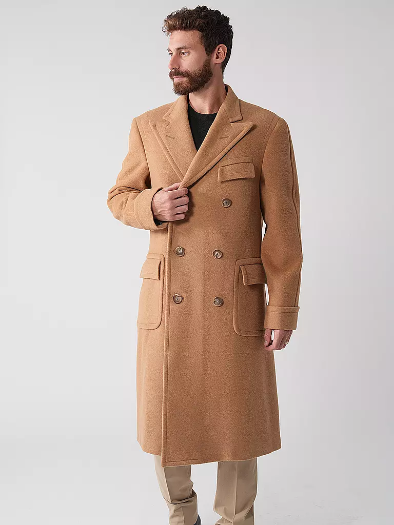 POLO RALPH LAUREN | Wollmantel  | Camel