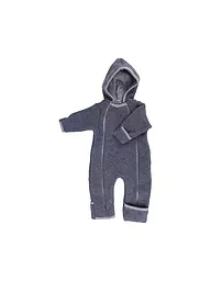 POPOLINI | Combinaison bébé en laine polaire | Gris