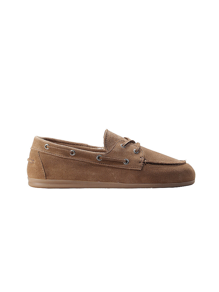 Chaussures bateau marron clair 40