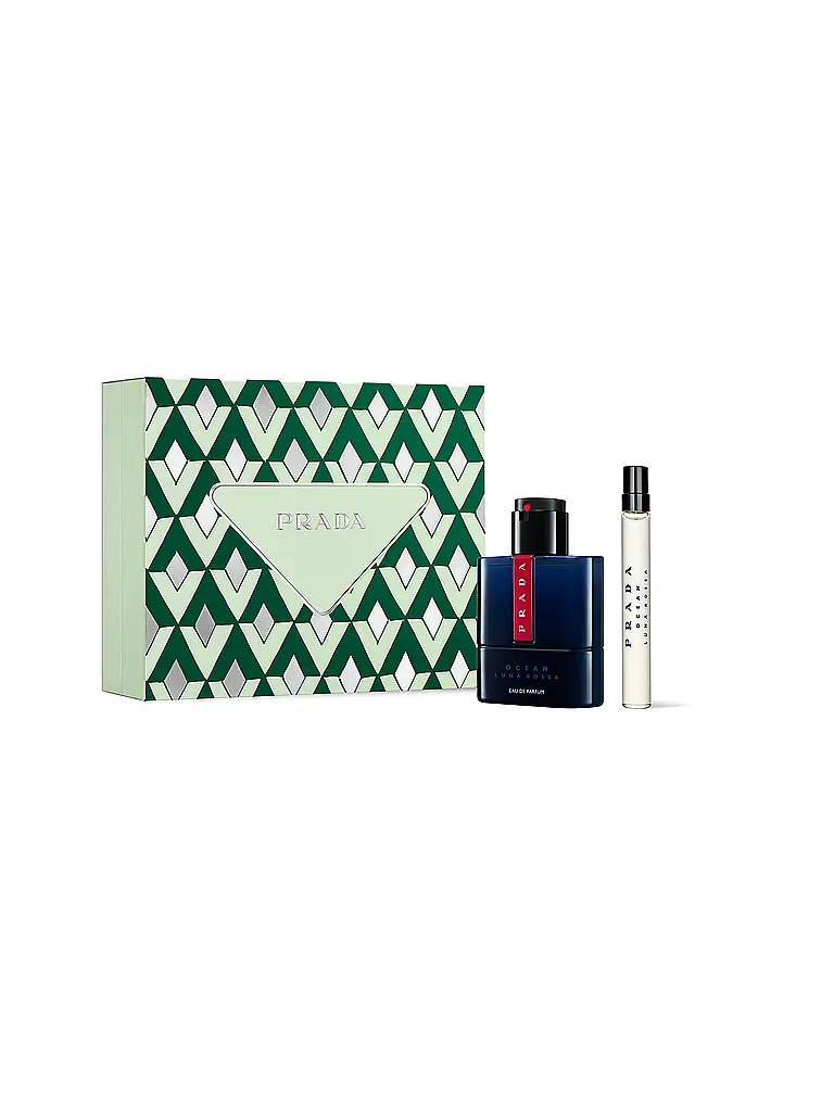 PRADA | Coffret Cadeau - Luna Rossa Ocean Parfum Eau de Parfum Set de Noël 50ml / 10ml | Aucune couleur