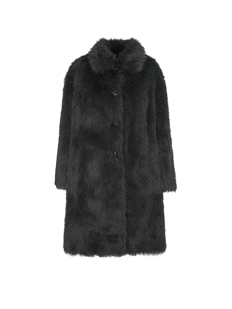 PRIDE TO BE | Manteau en fausse fourrure DINA | Gris