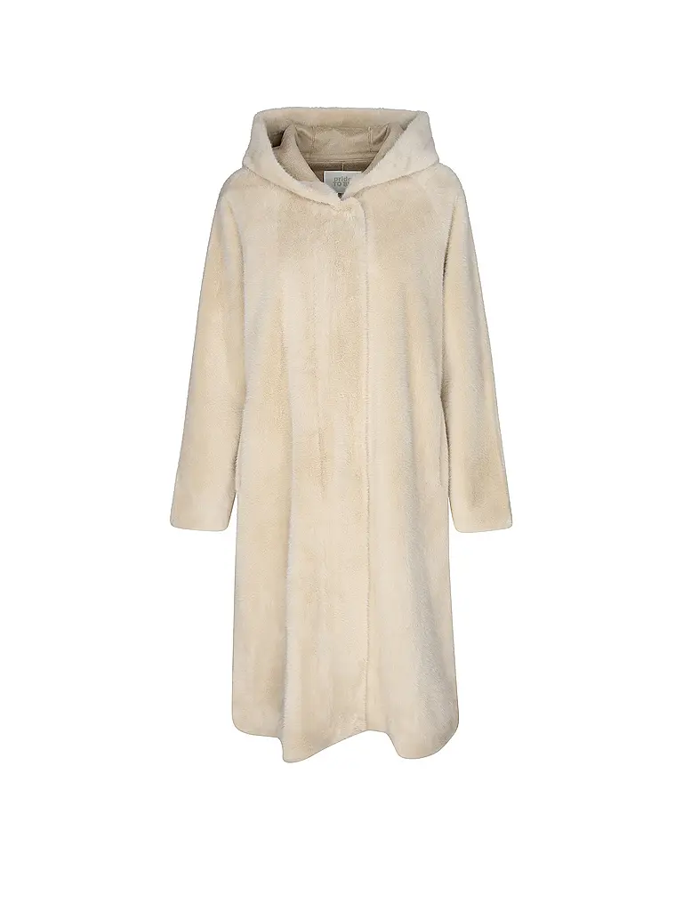 PRIDE TO BE | Manteau en fausse fourrure HARRIET | Beige