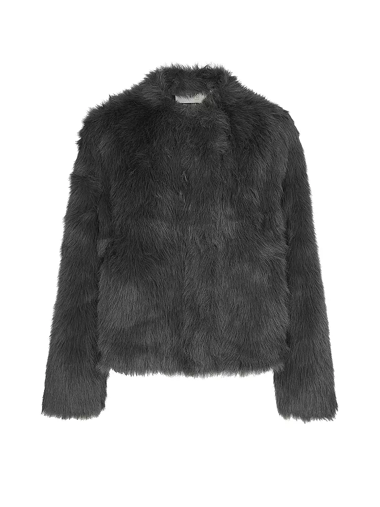 PRIDE TO BE | Veste aspect fourrure DANJA | grau