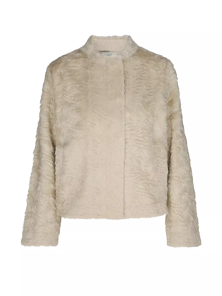 PRIDE TO BE | Veste aspect fourrure DANJA | beige