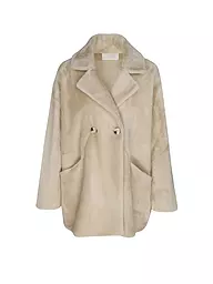 PRIDE TO BE | Veste aspect fourrure HEDA | Beige