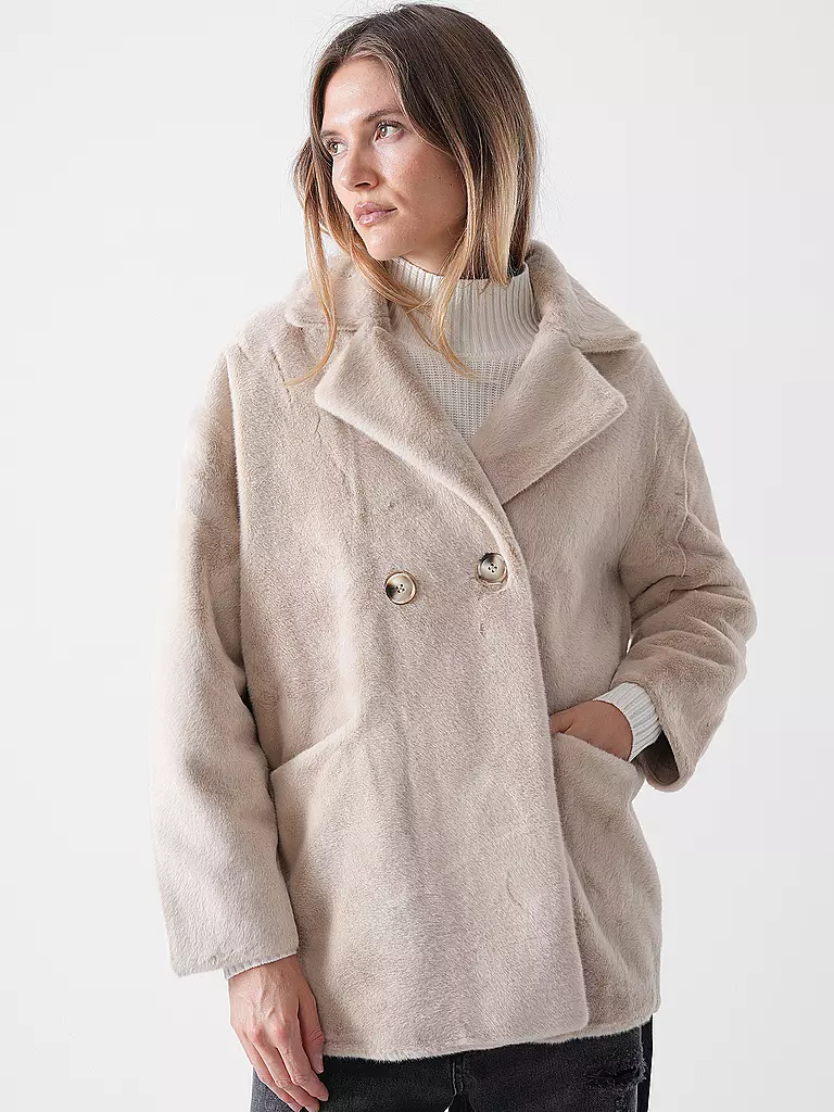 PRIDE TO BE | Veste aspect fourrure HEDA | 